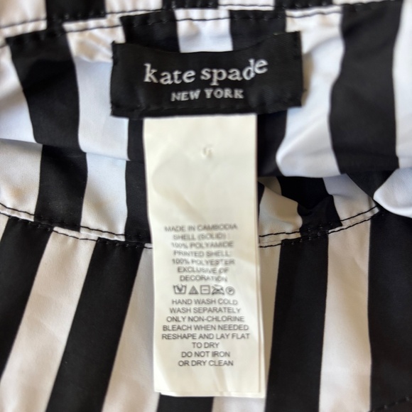 Kate Spade Black Reversible Bucket Hat - OS - Picture 4 of 4